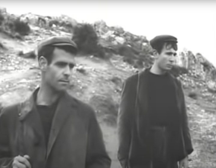 Frame con banditi da Intervista al bandito Giuseppe Muscau di Orgosolo Icom 15/12/1962